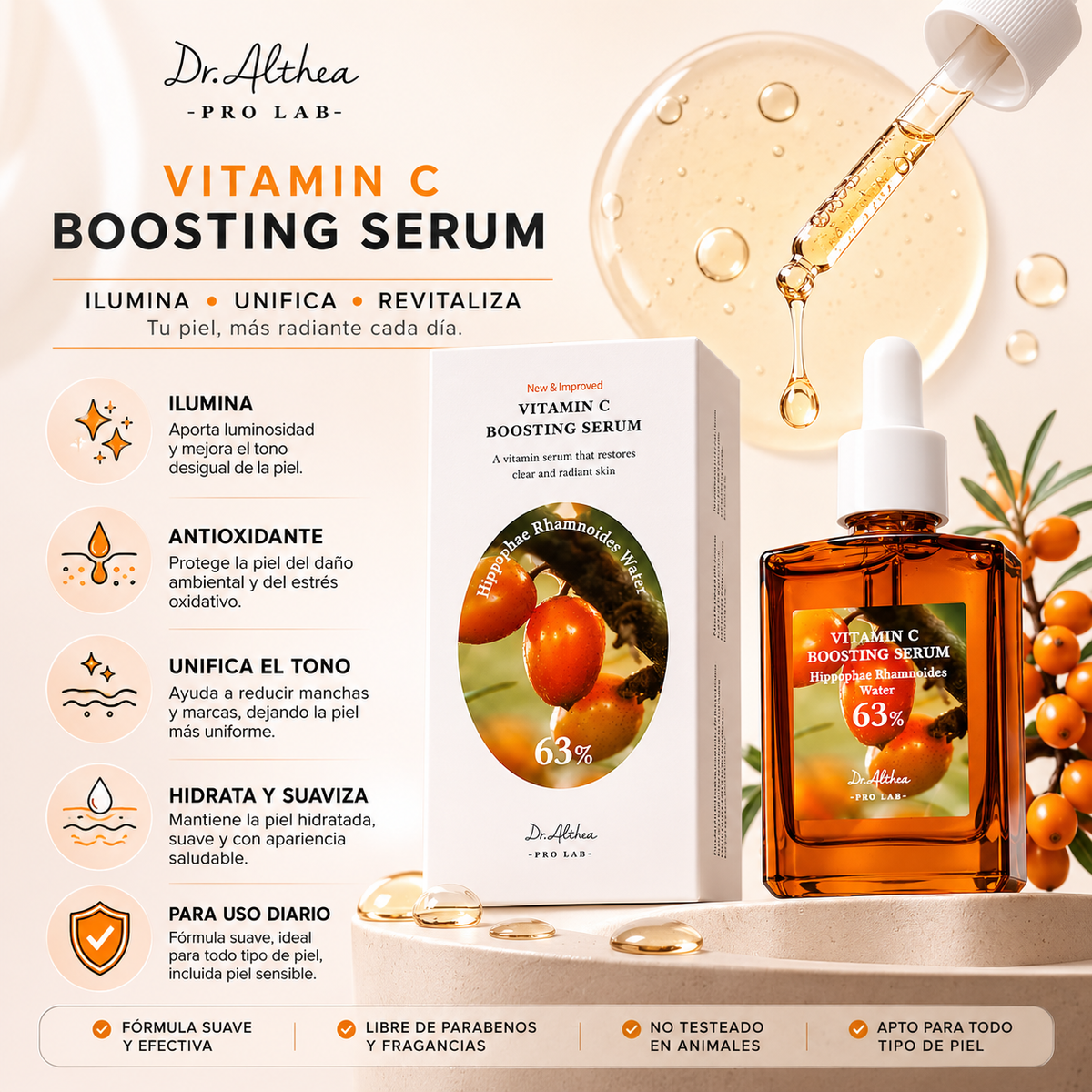 Dr Althea - Vitamin C Boosting Serum 63%