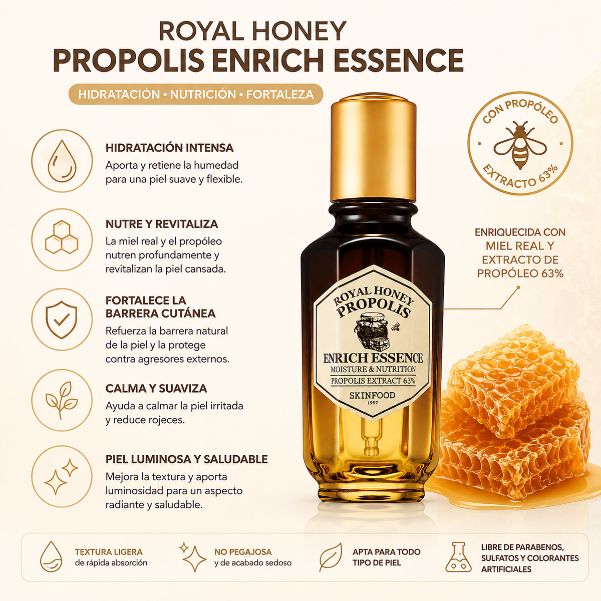Skinfood Royal Honey Propolis Enrich Essence