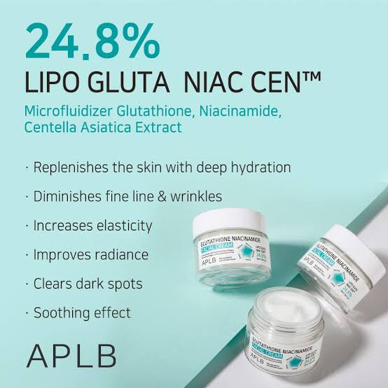 Aplb Glutathione niacinamide facial cream