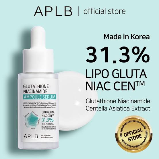 APLB Glutathione niacinamide ampoule serum