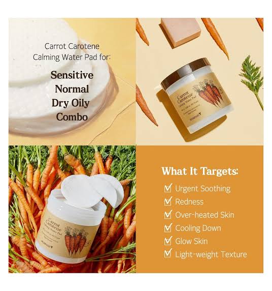 SKINFOOD Carrot Carotene Calming Water Pad.