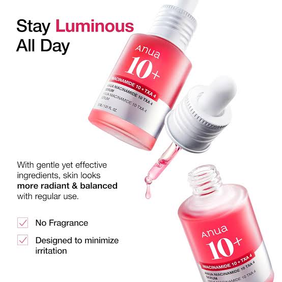 ANUA NIACINAMIDE 10% – TXA 4% SERUM 30 ML