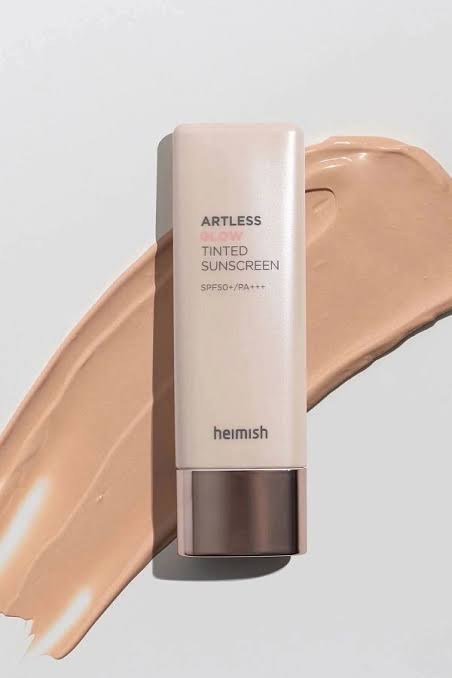 Artless Glow Tinted Sunscreen Shine Beige SPF50+ PA +++ 40ml