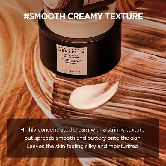 SKIN1004 Madagascar Centella Probio-Cica Enrich Cream 50 ML | Crema Hidratante Antiedad Y Calmante