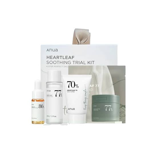 Anua Heartleaf Soothing Trial Kit (kit de viaje)