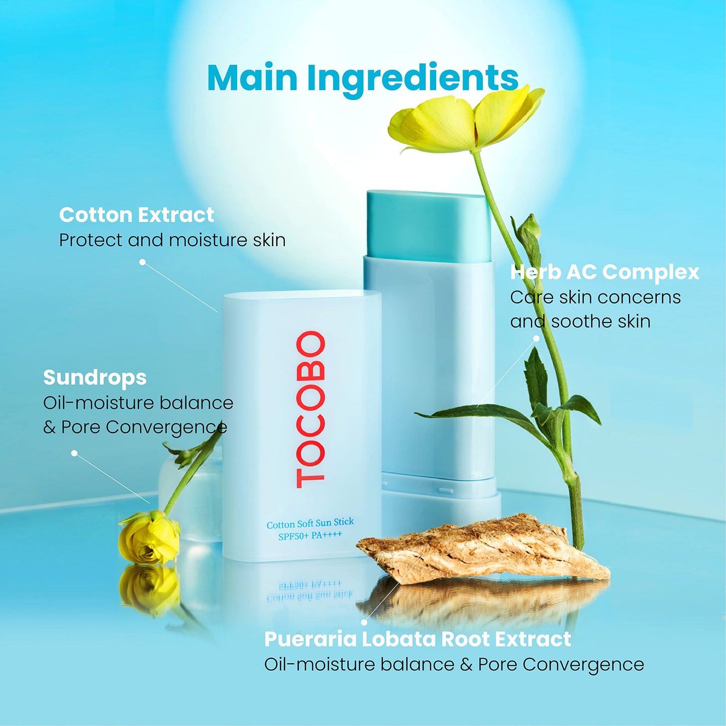 Tocobo Cotton Soft Sun Stick