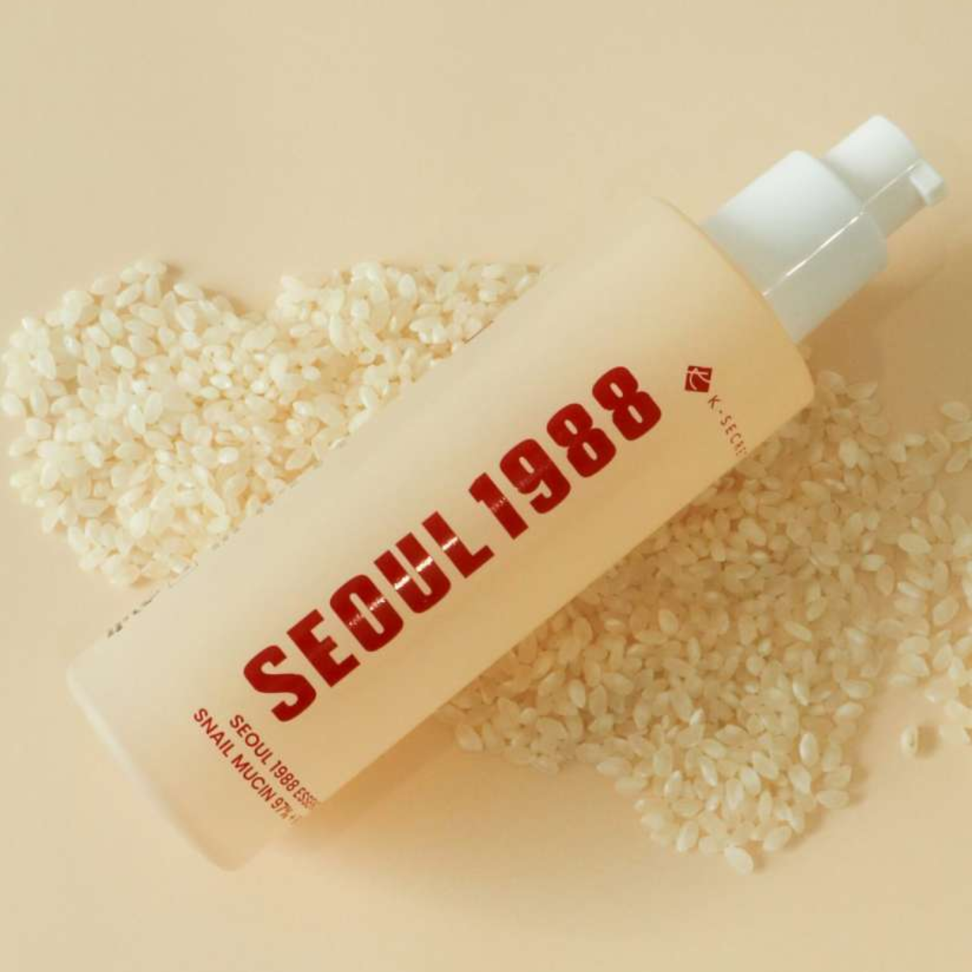 K-SECRET - SEOUL 1988 ESSENCE : SNAIL MUCIN 97% + RICE 100ML
