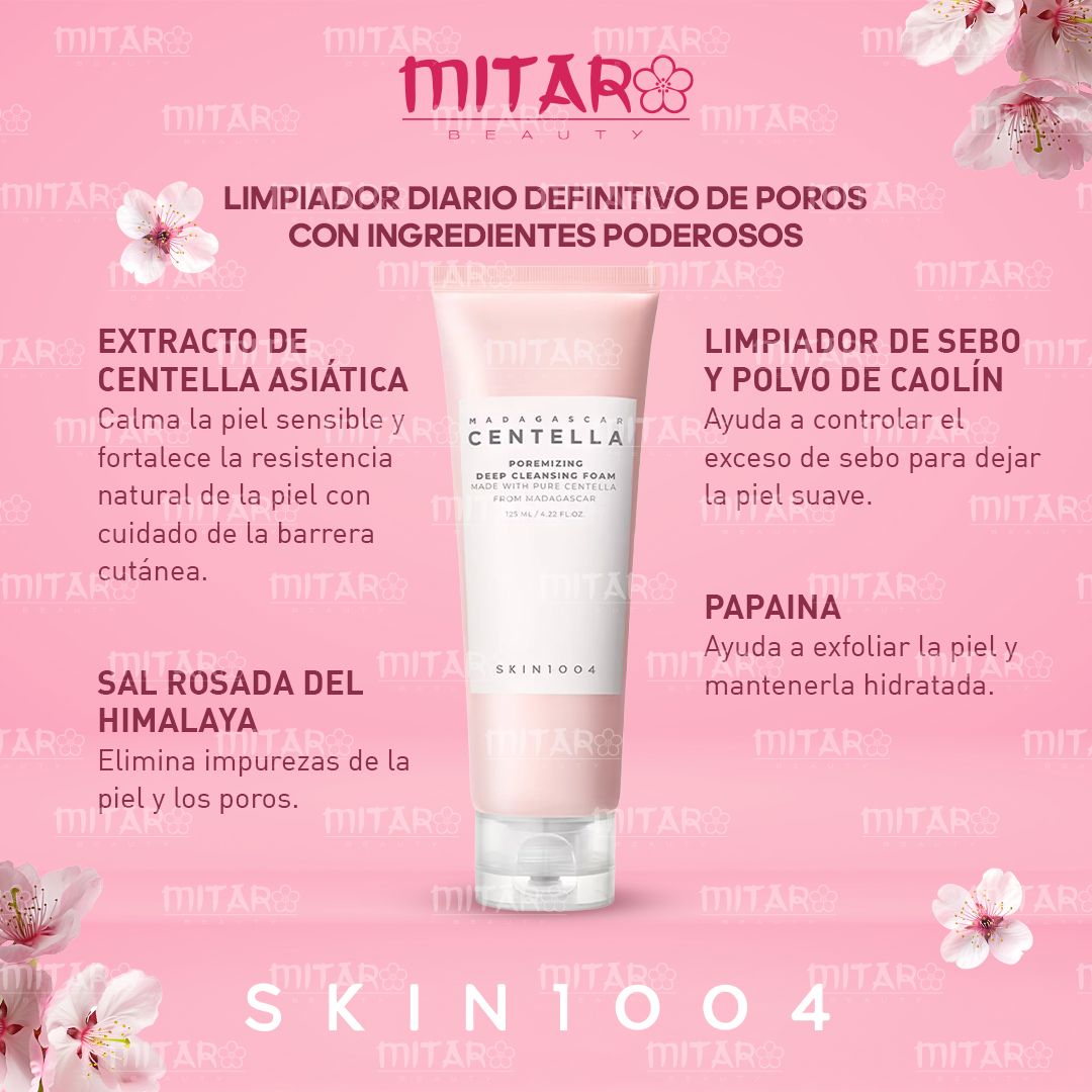 Skin1004 Madagascar Centella Poremizing Kit Linea Completa Minimizadora de Poros