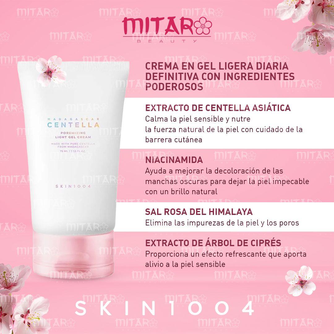 Skin1004 Madagascar Centella Poremizing Light Gel Cream