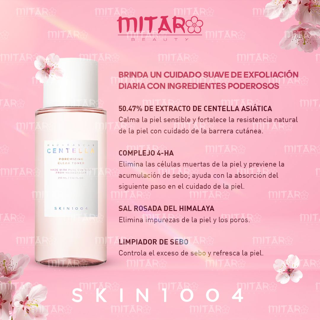 Skin1004 Madagascar Centella Poremizing Kit Linea Completa Minimizadora de Poros