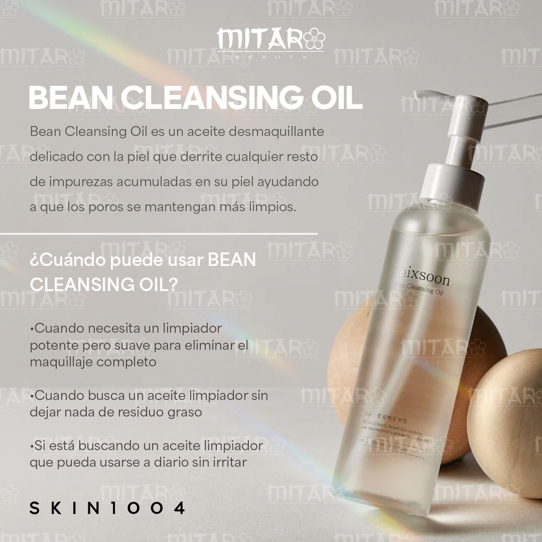 Mixsoon Bean Cleansing Oil + Mixsoon Centella Cleansing Foam