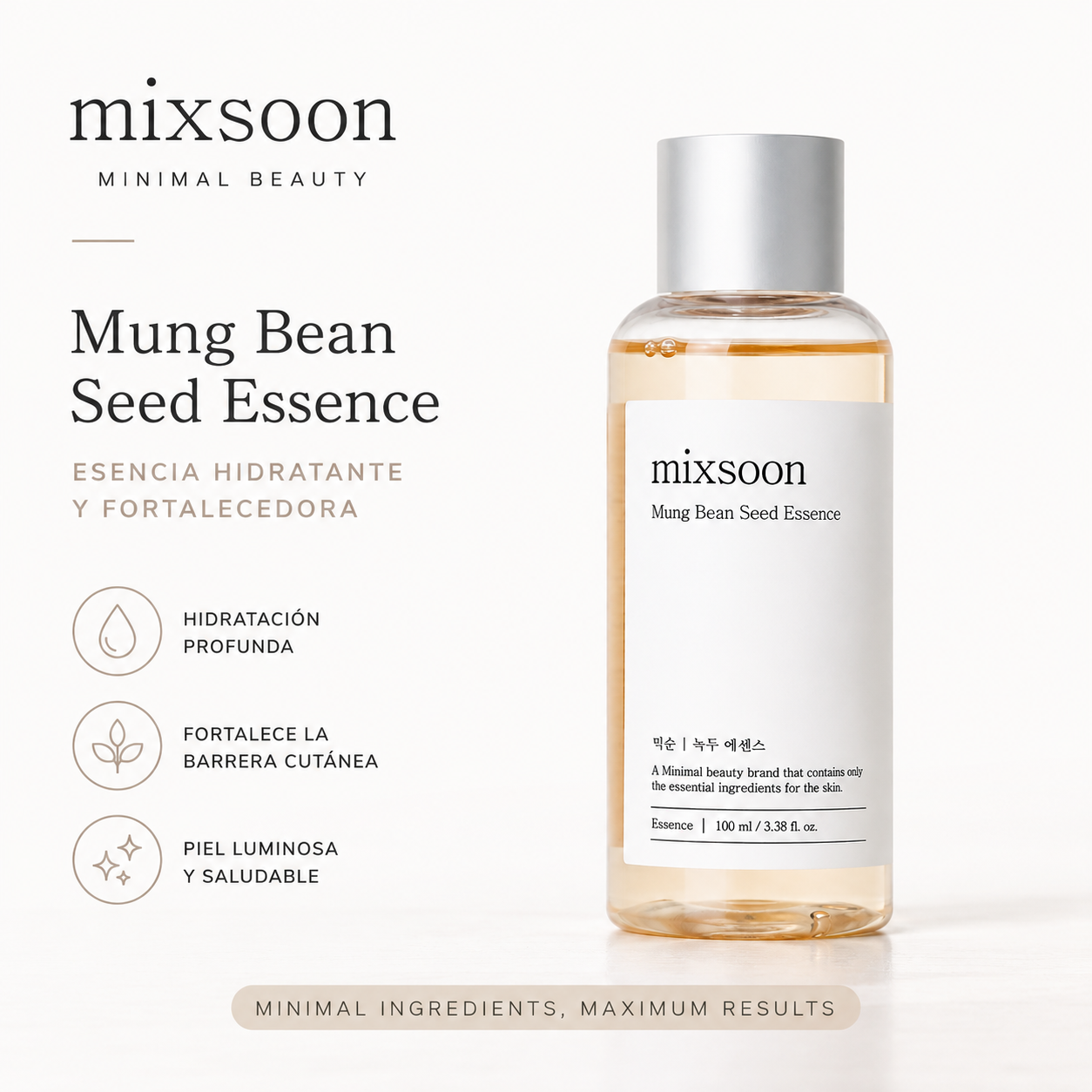 Mixsoon Mung Bean Seed Essence 100 ml