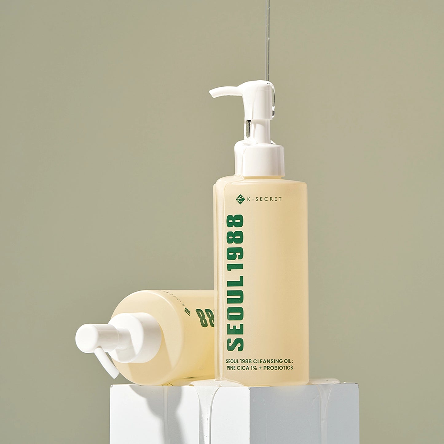 K-SECRET Seoul 1988 Cleansing Oil Pine Cica 1% + Probiotics 200ml