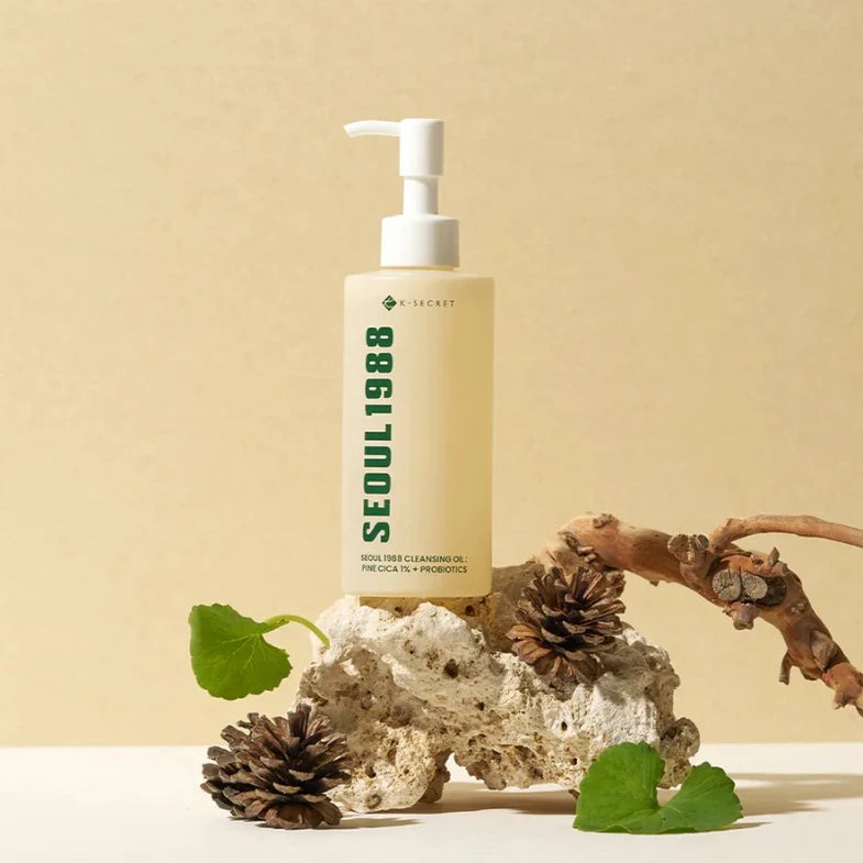 K-SECRET Seoul 1988 Cleansing Oil Pine Cica 1% + Probiotics 200ml