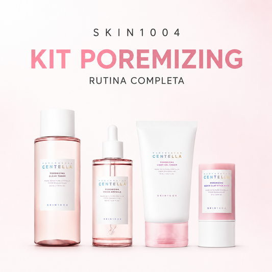 Skin1004 Poremizing 4 Kit Toner + Ampoule + Clay Mask + Gel Cream