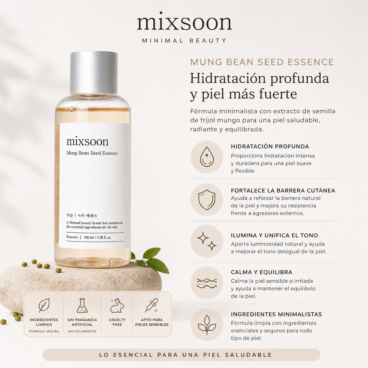 Mixsoon Mung Bean Seed Essence 100 ml