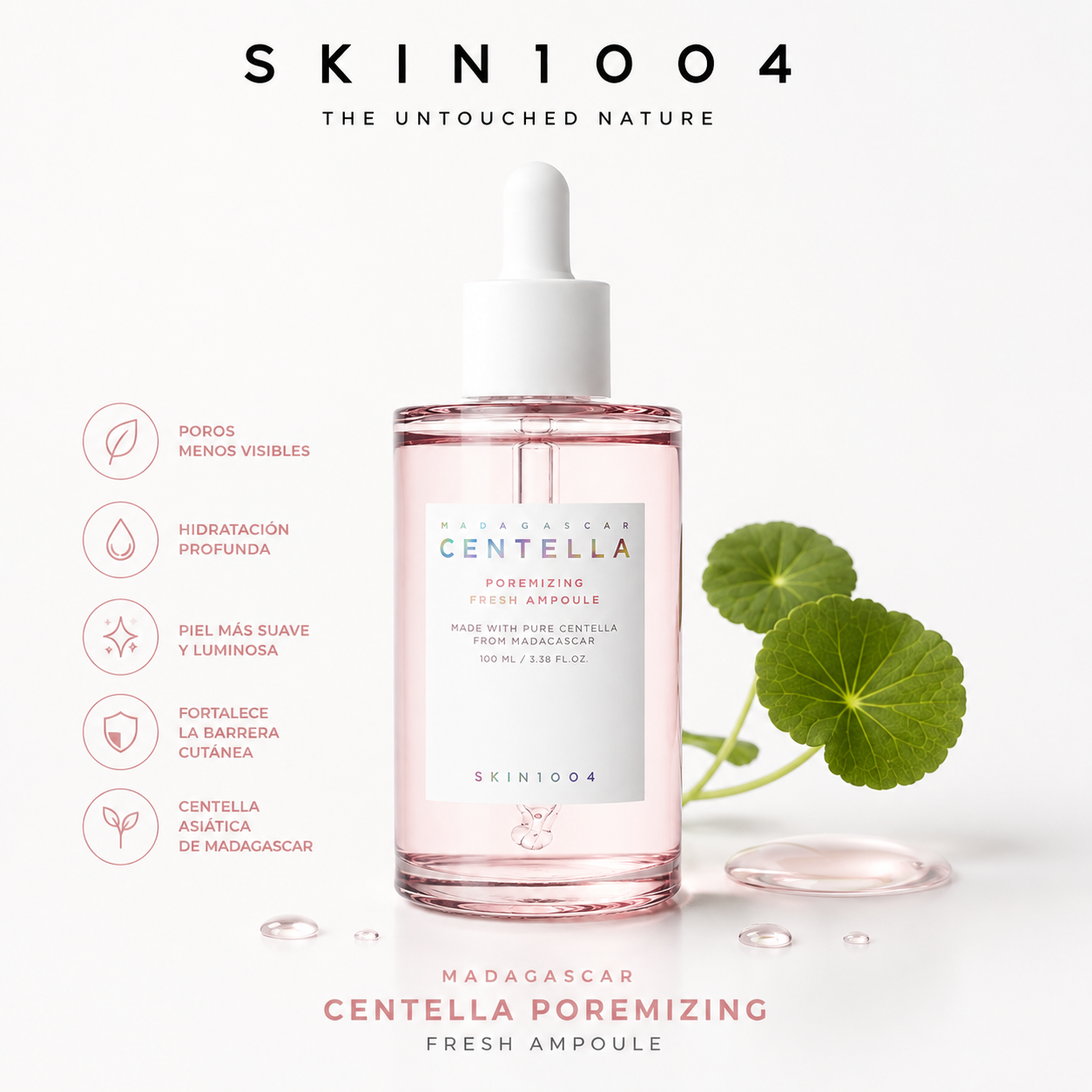 Skin1004 Madagascar Centella Poremizing Fresh Ampoule (100ml)