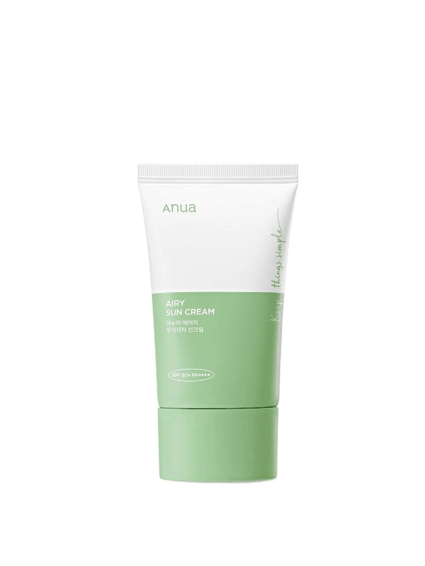 Anua Airy Sun Cream SPF50+ PA++++ 50ml (Protector Solar)