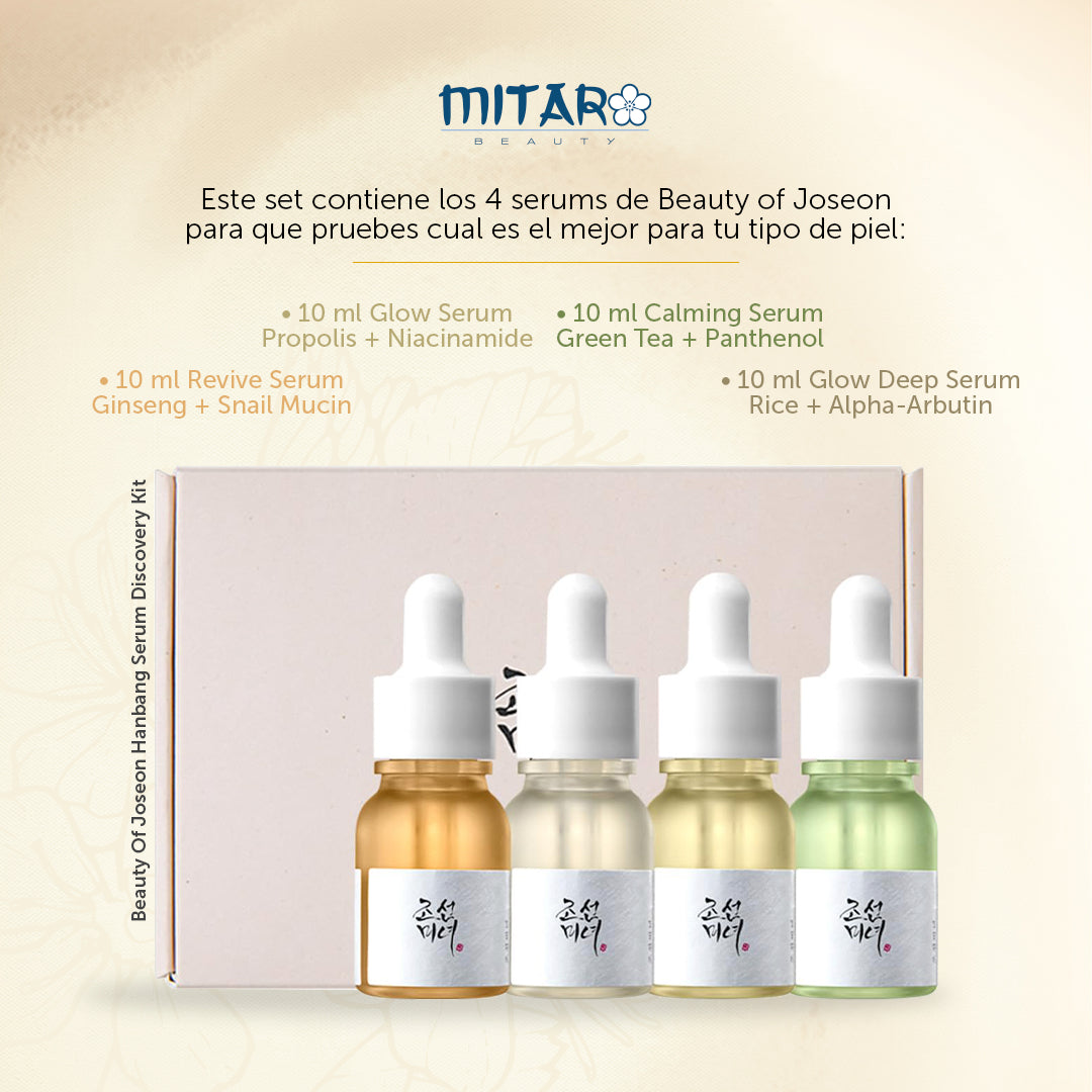 Beauty Of Joseon Hanbang Serum Discovery Kit (Kit de Serums)