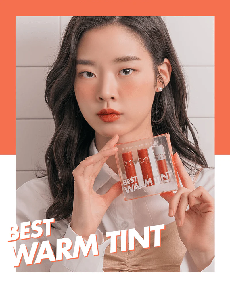 Rom&nd Best Warm Tint Edition (set de 3 tintas)