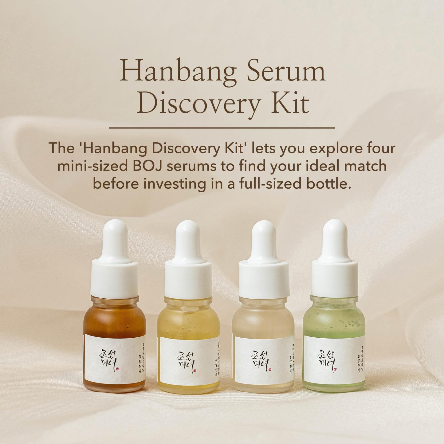 Beauty Of Joseon Hanbang Serum Discovery Kit (Kit de Serums)