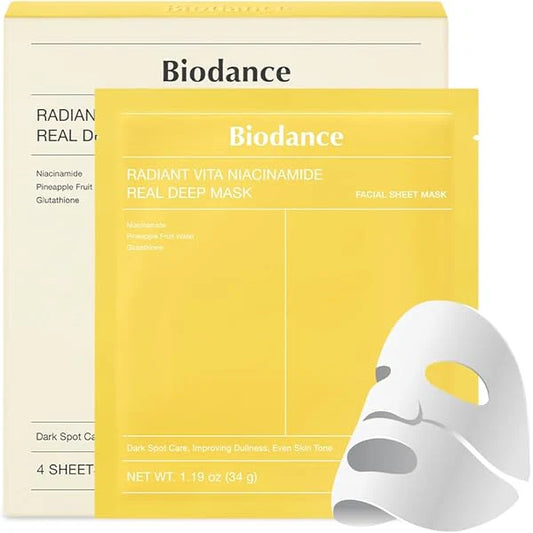 BIODANCE - Radiant Vita Niacinamide Real Deep Mask - 1pza GelMask