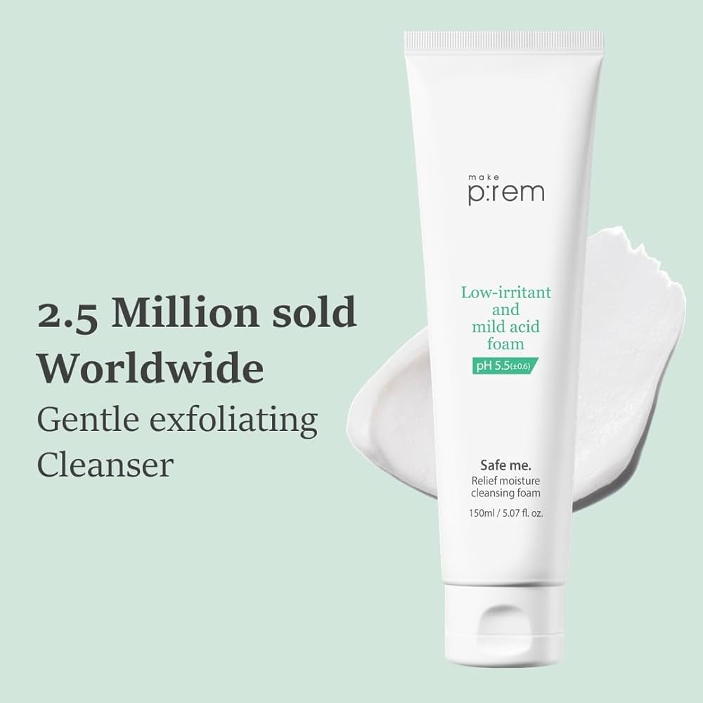 Prem P Prem Make P:rem Hydrating Low Irritant Mid Acid Cleansing Foam Limpiad ...