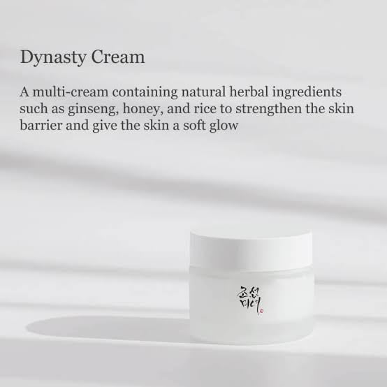 Beauty of joseon Dinasty Cream