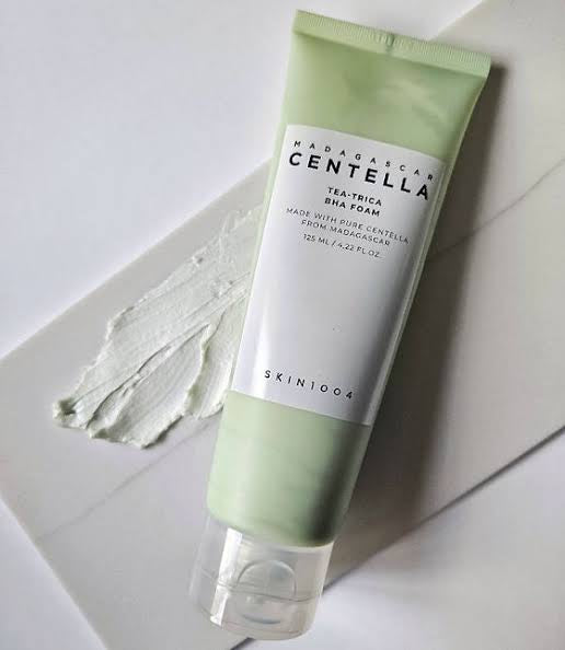 SKIN1004 - Madagascar Centella Tea-Trica BHA Foam 125 ML | Limpiador Antiacne