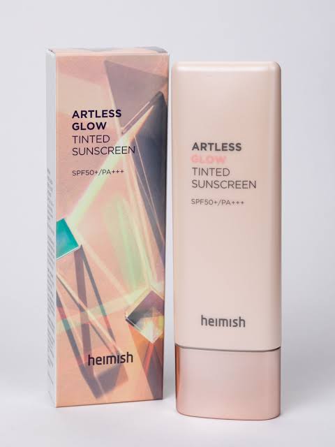 Artless Glow Tinted Sunscreen Shine Beige SPF50+ PA +++ 40ml
