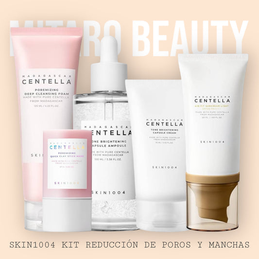 Skin1004 Madagascar Centella Kit Reduccion de Poros y Manchas