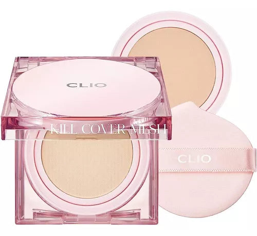 Clio Mesh Glow cushion tono 04 ginger (incluye repuesto)