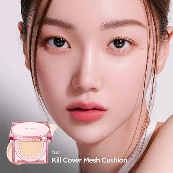 Clio Mesh Glow cushion tono 04 ginger (incluye repuesto)