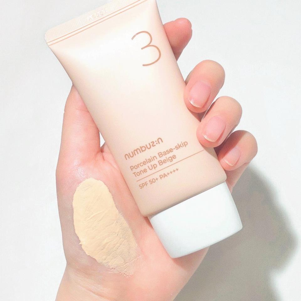 NUMBUZIN #3 Porcelain Base-skip Tone Up Beige
