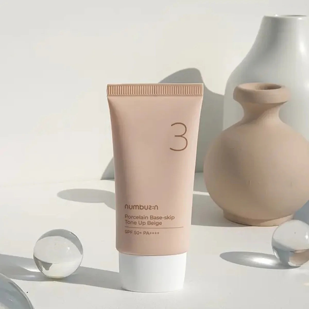 NUMBUZIN #3 Porcelain Base-skip Tone Up Beige